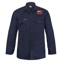 Mens Long Sleeve Cotton Drill Shirt Thumbnail