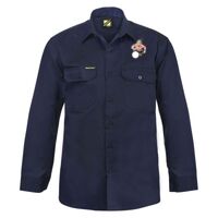 Mens Long Sleeve Cotton Drill Shirt Thumbnail