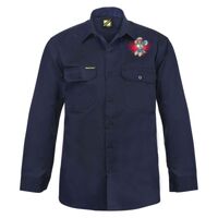 Mens Long Sleeve Cotton Drill Shirt Thumbnail