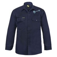 Mens Long Sleeve Cotton Drill Shirt Thumbnail
