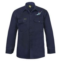 Mens Long Sleeve Cotton Drill Shirt Thumbnail