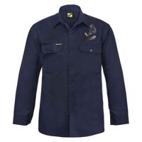 Mens Long Sleeve Cotton Drill Shirt Thumbnail