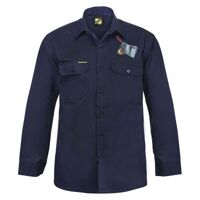 Mens Long Sleeve Cotton Drill Shirt Thumbnail