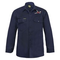 Mens Long Sleeve Cotton Drill Shirt Thumbnail