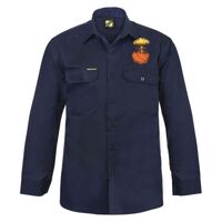 Mens Long Sleeve Cotton Drill Shirt Thumbnail