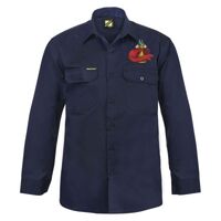 Mens Long Sleeve Cotton Drill Shirt Thumbnail