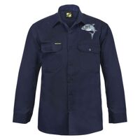 Mens Long Sleeve Cotton Drill Shirt Thumbnail