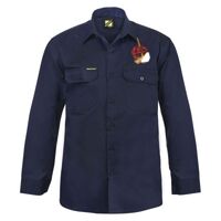 Mens Long Sleeve Cotton Drill Shirt Thumbnail