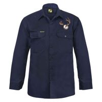 Mens Long Sleeve Cotton Drill Shirt Thumbnail