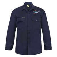 Mens Long Sleeve Cotton Drill Shirt Thumbnail