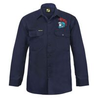 Mens Long Sleeve Cotton Drill Shirt Thumbnail