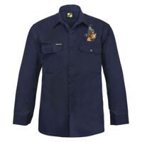 Mens Long Sleeve Cotton Drill Shirt Thumbnail