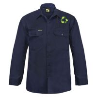 Mens Long Sleeve Cotton Drill Shirt Thumbnail