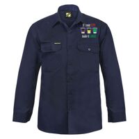 Mens Long Sleeve Cotton Drill Shirt Thumbnail