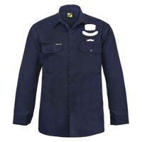 Mens Long Sleeve Cotton Drill Shirt Thumbnail