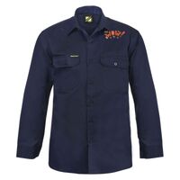 Mens Long Sleeve Cotton Drill Shirt Thumbnail