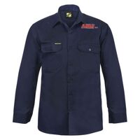 Mens Long Sleeve Cotton Drill Shirt Thumbnail