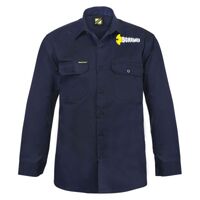 Mens Long Sleeve Cotton Drill Shirt Thumbnail