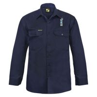 Mens Long Sleeve Cotton Drill Shirt Thumbnail