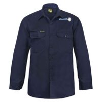 Mens Long Sleeve Cotton Drill Shirt Thumbnail