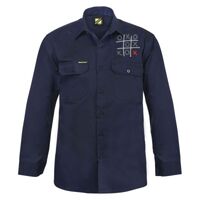 Mens Long Sleeve Cotton Drill Shirt Thumbnail