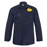 Mens Long Sleeve Cotton Drill Shirt Thumbnail