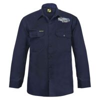 Mens Long Sleeve Cotton Drill Shirt Thumbnail