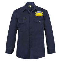 Mens Long Sleeve Cotton Drill Shirt Thumbnail