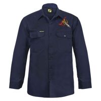 Mens Long Sleeve Cotton Drill Shirt Thumbnail