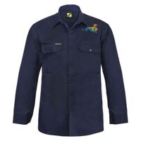 Mens Long Sleeve Cotton Drill Shirt Thumbnail