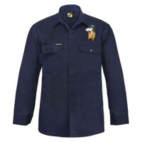 Mens Long Sleeve Cotton Drill Shirt Thumbnail