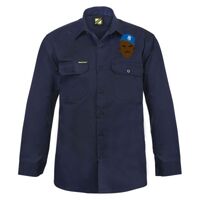 Mens Long Sleeve Cotton Drill Shirt Thumbnail