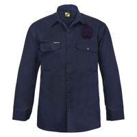 Mens Long Sleeve Cotton Drill Shirt Thumbnail