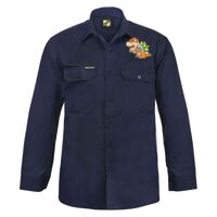 Mens Long Sleeve Cotton Drill Shirt Thumbnail
