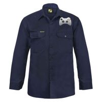 Mens Long Sleeve Cotton Drill Shirt Thumbnail