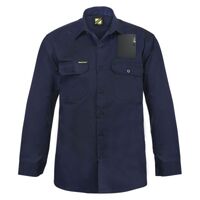 Mens Long Sleeve Cotton Drill Shirt Thumbnail