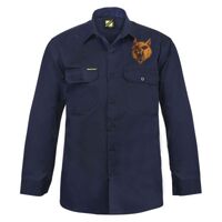 Mens Long Sleeve Cotton Drill Shirt Thumbnail