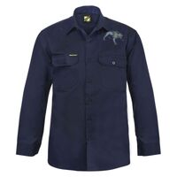 Mens Long Sleeve Cotton Drill Shirt Thumbnail