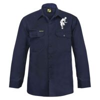 Mens Long Sleeve Cotton Drill Shirt Thumbnail