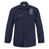 Mens Long Sleeve Cotton Drill Shirt Thumbnail