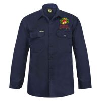 Mens Long Sleeve Cotton Drill Shirt Thumbnail
