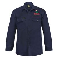 Mens Long Sleeve Cotton Drill Shirt Thumbnail