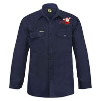 Mens Long Sleeve Cotton Drill Shirt Thumbnail