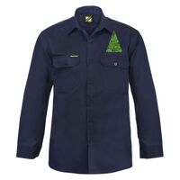 Mens Long Sleeve Cotton Drill Shirt Thumbnail