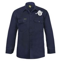 Mens Long Sleeve Cotton Drill Shirt Thumbnail