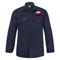 Mens Long Sleeve Cotton Drill Shirt Thumbnail