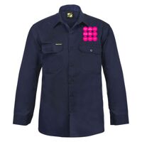 Mens Long Sleeve Cotton Drill Shirt Thumbnail