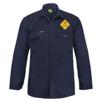 Mens Long Sleeve Cotton Drill Shirt Thumbnail