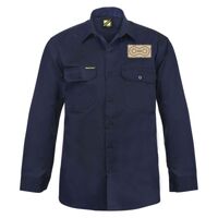 Mens Long Sleeve Cotton Drill Shirt Thumbnail