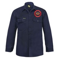 Mens Long Sleeve Cotton Drill Shirt Thumbnail